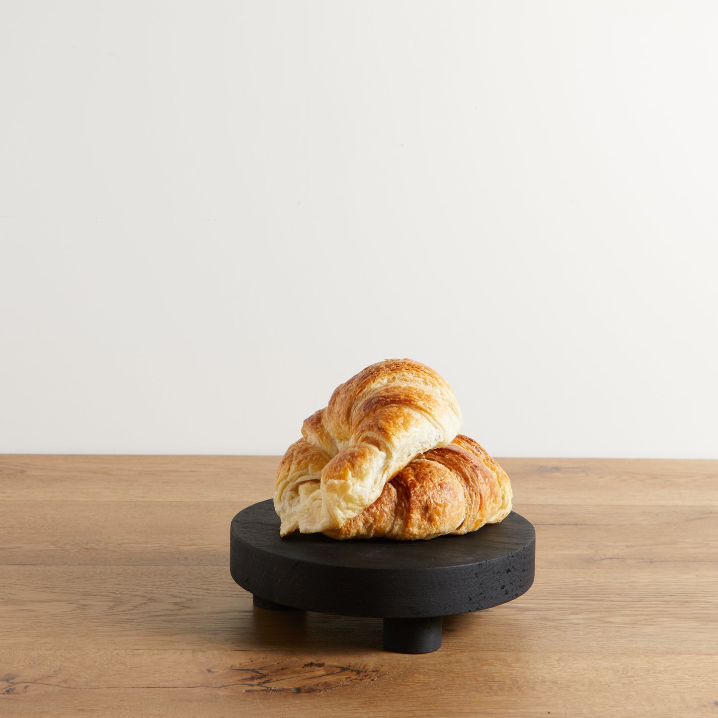 Reclaimed Round Trivet - Intense Black