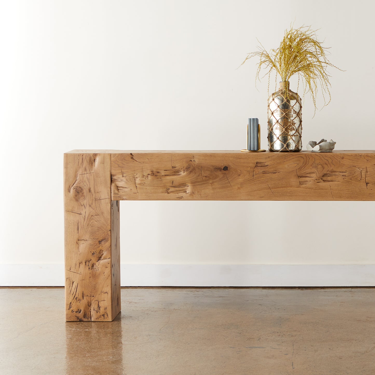 Vintage Beam Console Table