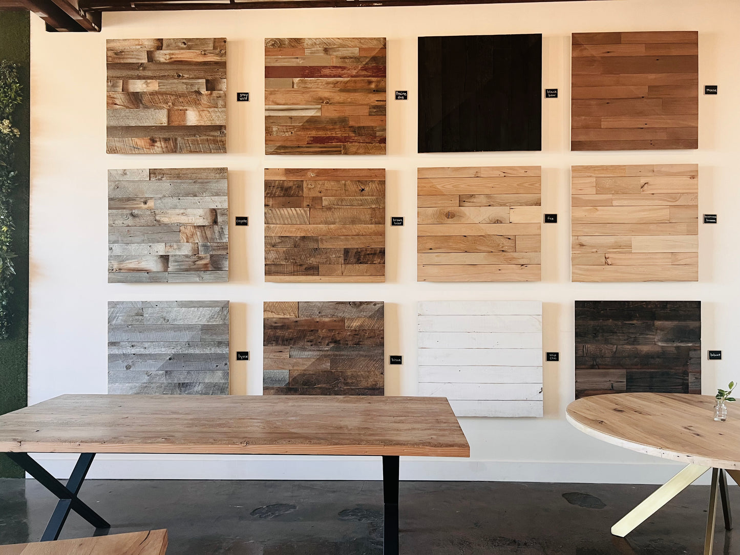 Reclaimed Accent Wall Cladding Samples