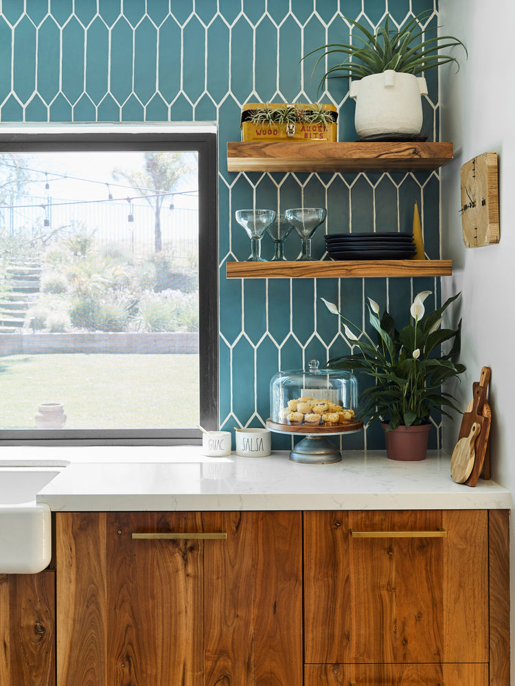 Vintage Wood Shelving