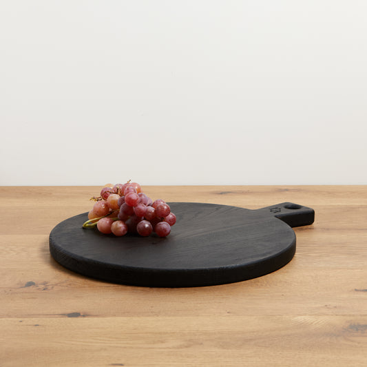 All Friends - Round Serving Board - Intense Black