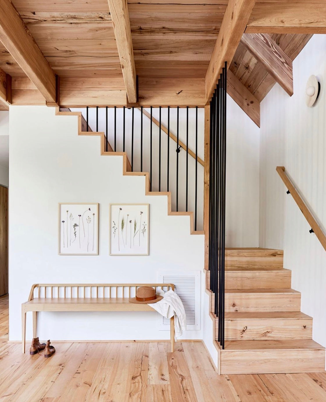 EHD Mountain house featuring Beechwood ceiling as well as Beechwood flooring